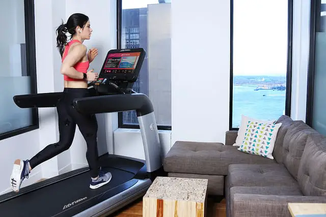 running classes to Life Fitness treadmills