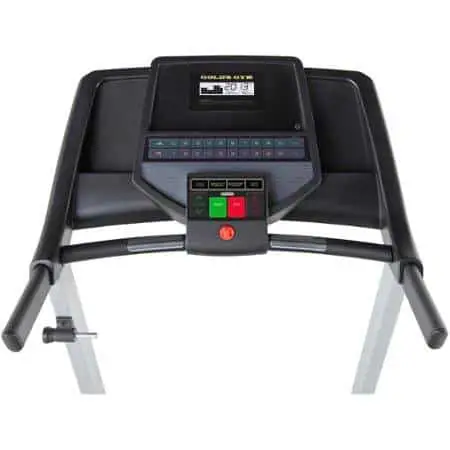 Golds Gym 420 Treadmill dashboard
